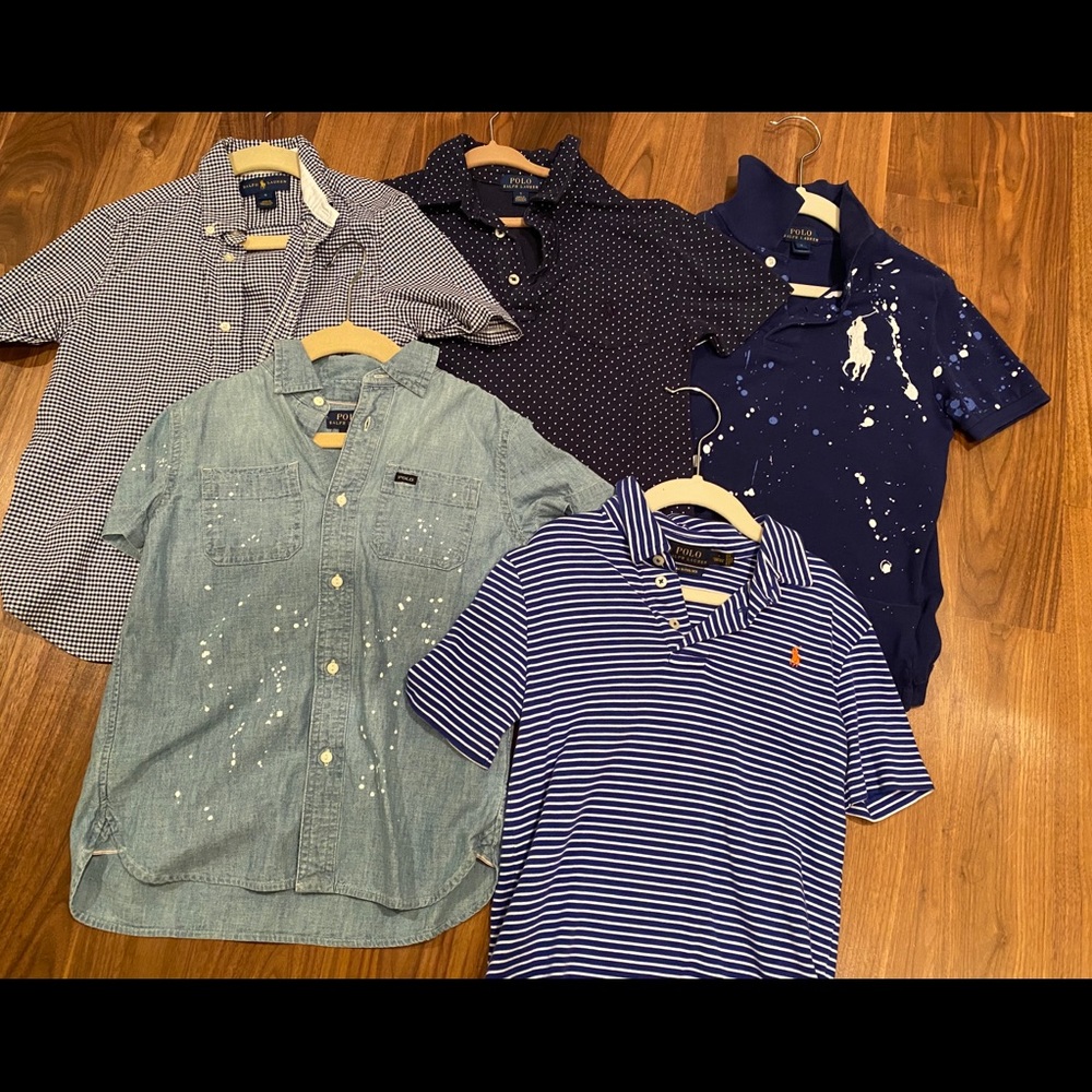 Boys Polo Shirts 4-SZ 7 1–SZ6
